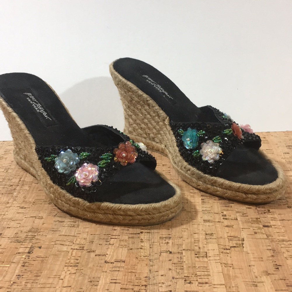Betsy Johnson Platform Wedge Slide